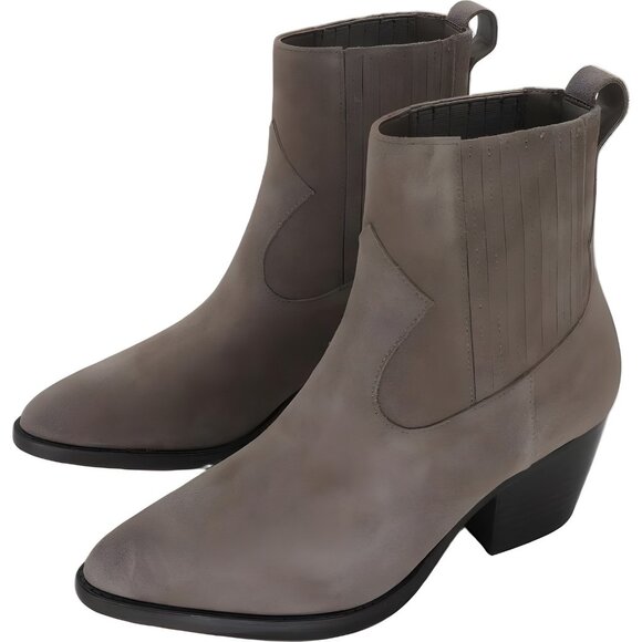 Ralph Lauren Racquel Pointed-Toe Bootie Truffle Ankle Boots Women's US 9M - Picture 2 of 6